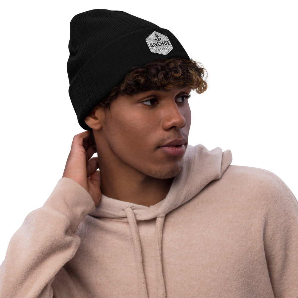Recycled cuffed beanie - Online Exclusive